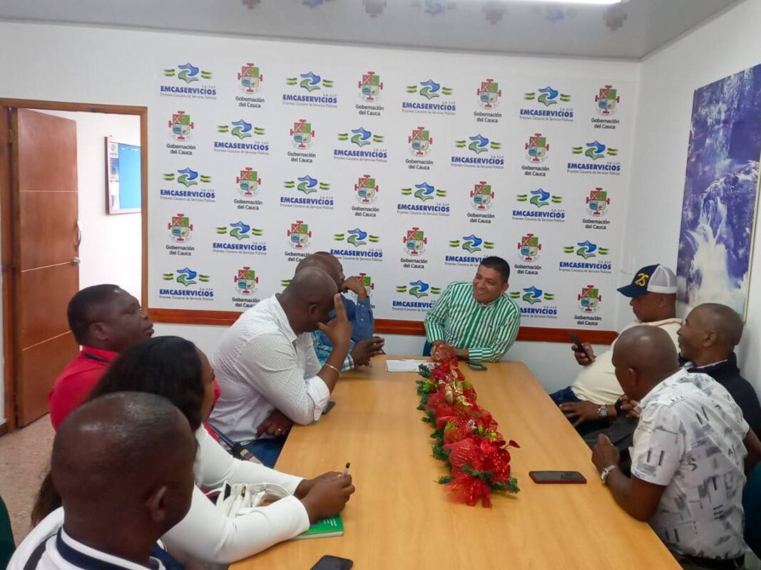 Fortalecemos la articu lación institucional por el agua y saneamiento en Guachené