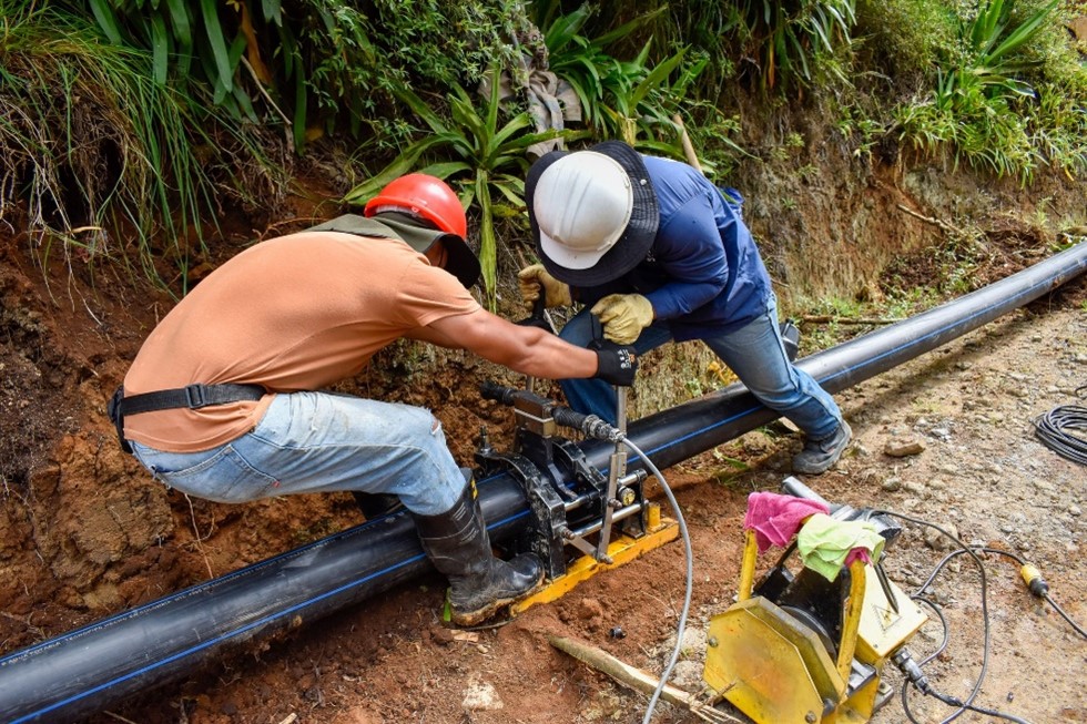 MÁS DE 4.000 HABITANTES DE TOTORÓ SE BENEFICIARÁN CON EL REINICIO DE LAS OBRAS DEL ACUEDUCTO DE CARGACHIQUILLO